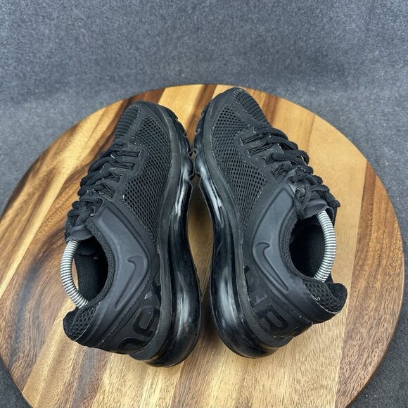Nike Air Max 2013 GS Triple Black Athletic Shoes Sneakers GS Sz 5.5Y 555426-010 - Picture 8 of 10